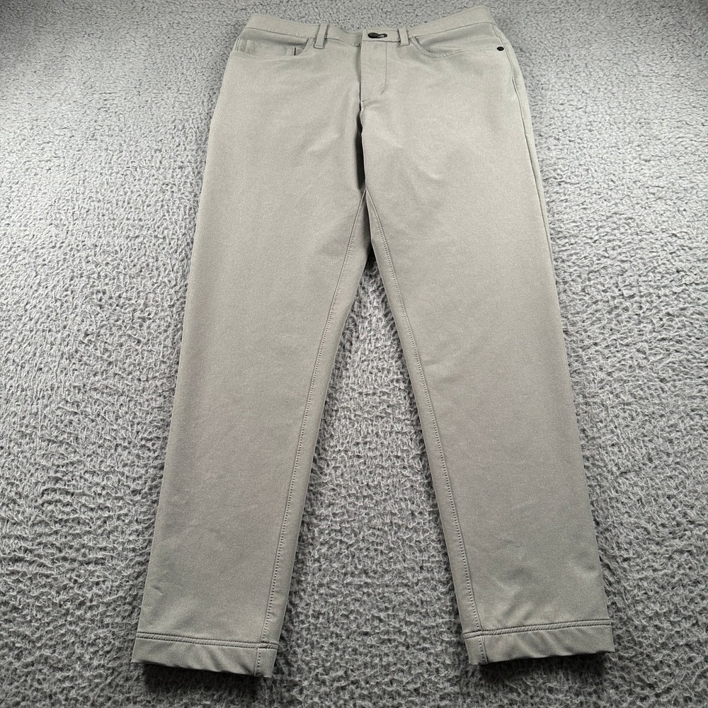 Public Rec Dealmaker 5‎ Pocket Tech Pants Mens 31x30 Gray Golf Travel Stretch